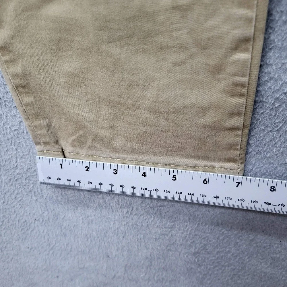 Banana Republic Men‎ Pants 33X30 Khaki Chino Twill Fulton Skinny Button 29